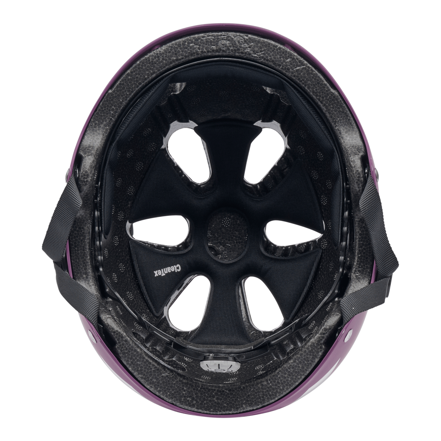 Cratoni C-Mate Jr Kinder Fahrradhelm - purple-black metallic matt