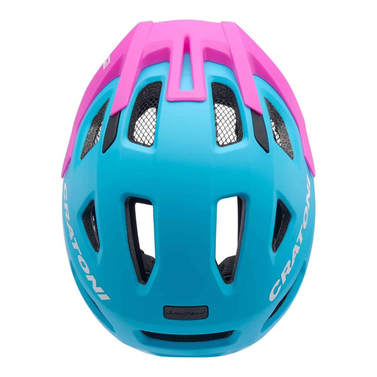 Cratoni Maxster Pro Kinderhelm blue-pink matt