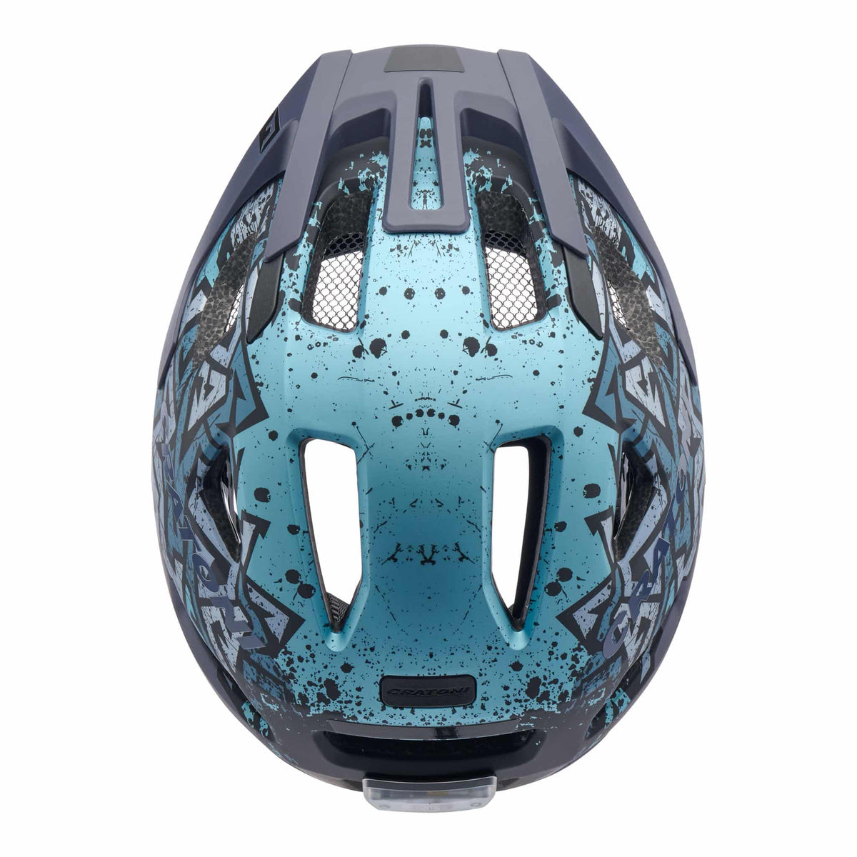 Cratoni Maxster Pro Kinderhelm wild-blue matt