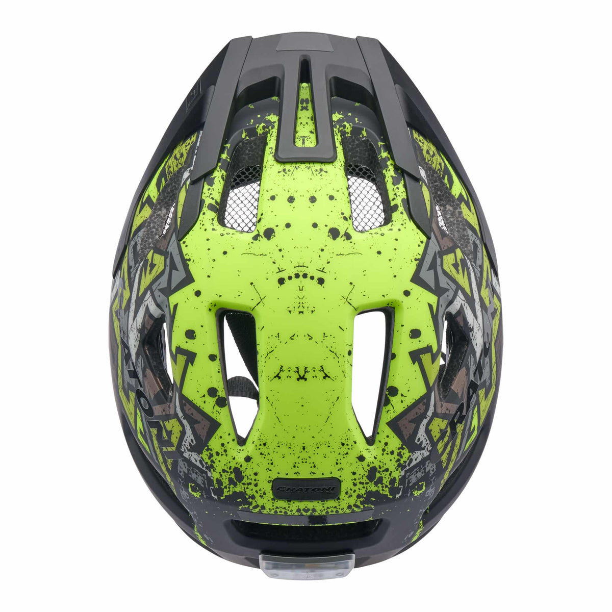 Cratoni Maxster Pro Kinderhelm wild-neonyellow matt