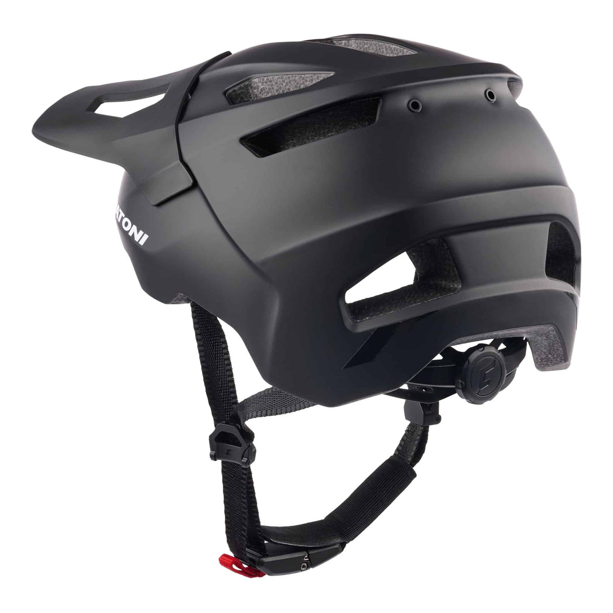 Cratoni WildCat LED Limited Edition Kinder Fahrradhelm black matt