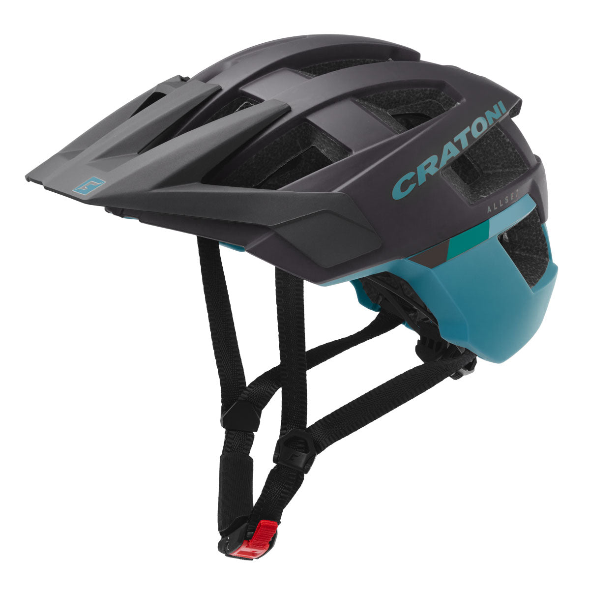 Cratoni AllSet MTB Helm dark-petrol matt