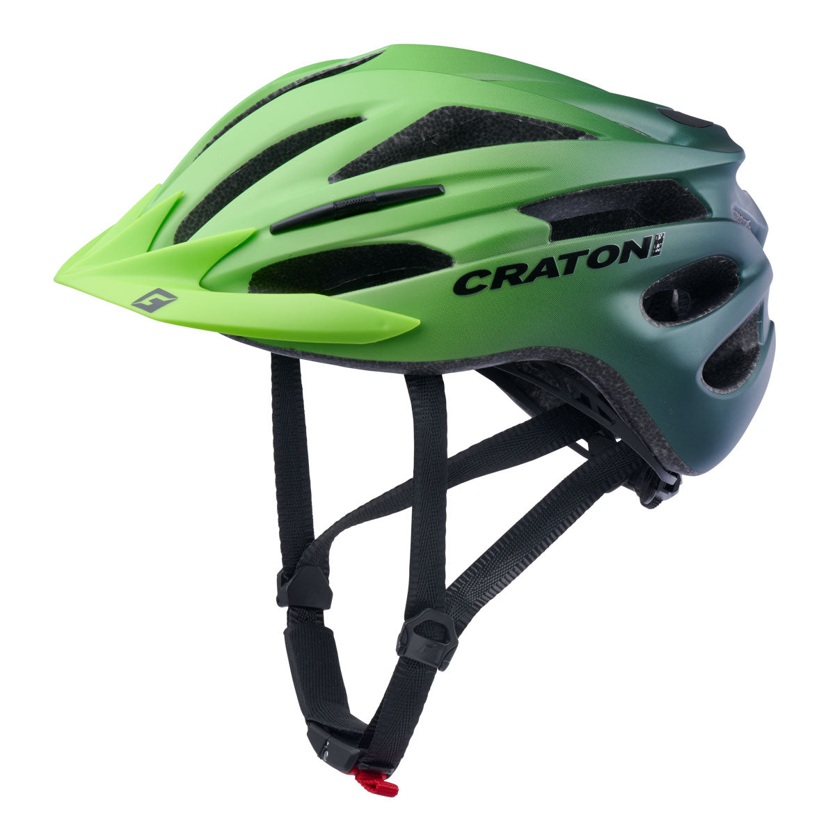 Cratoni Pacer Jr Kinder Fahrradhelm lime-green matt