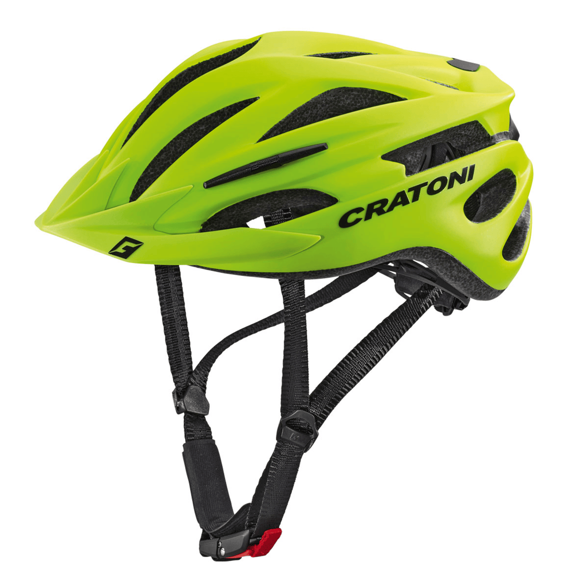 Cratoni Pacer Fahrradhelm - lime matt