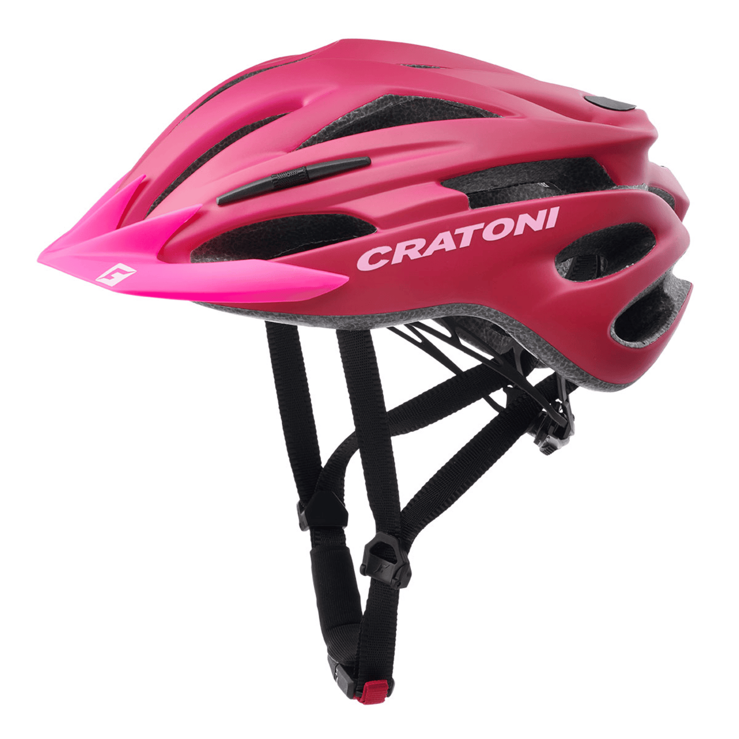 Cratoni Pacer Fahrradhelm - pink matt