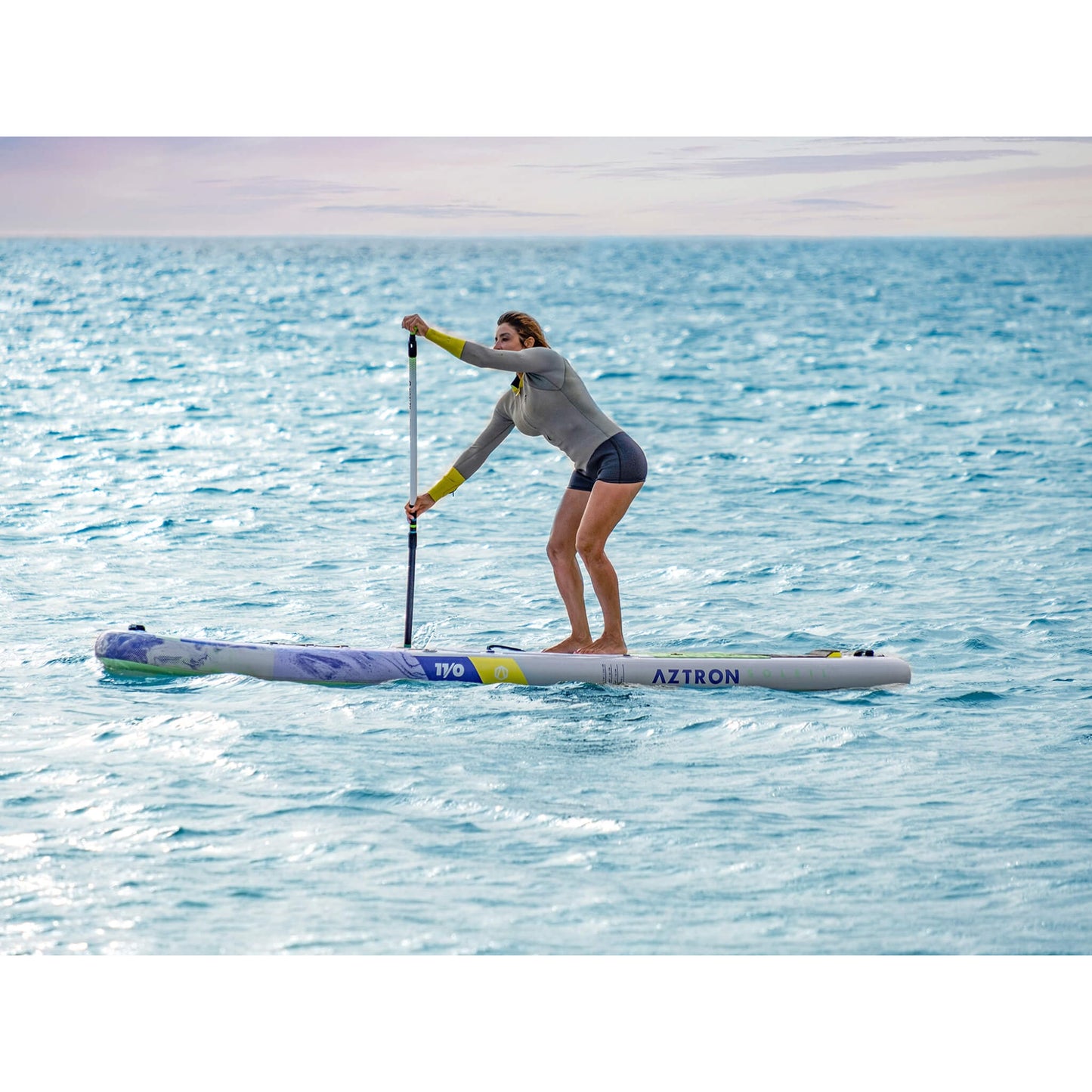 Aztron 11'0 x 32" Soleil Allround iSUP Board Set mit Windsurf-Option