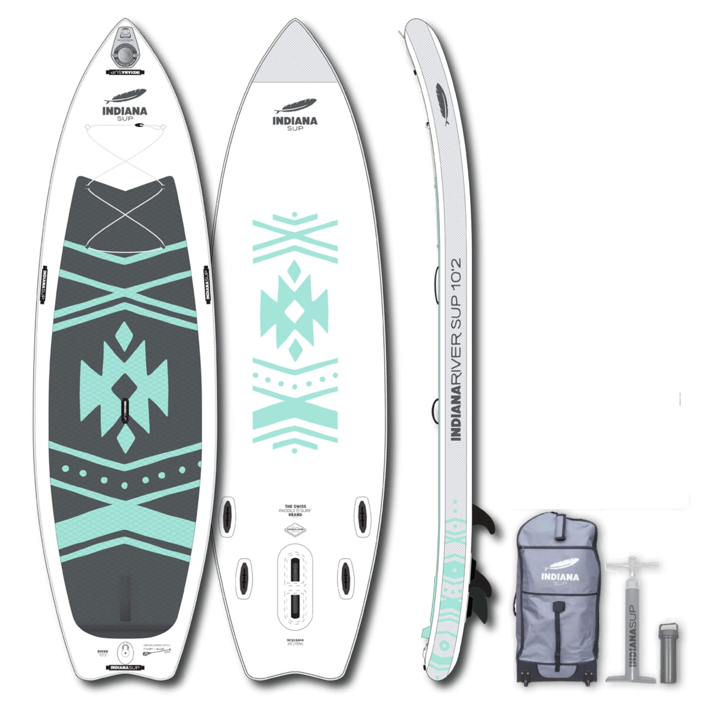 Indiana 10'2 River Inflatable SUP Board 2025