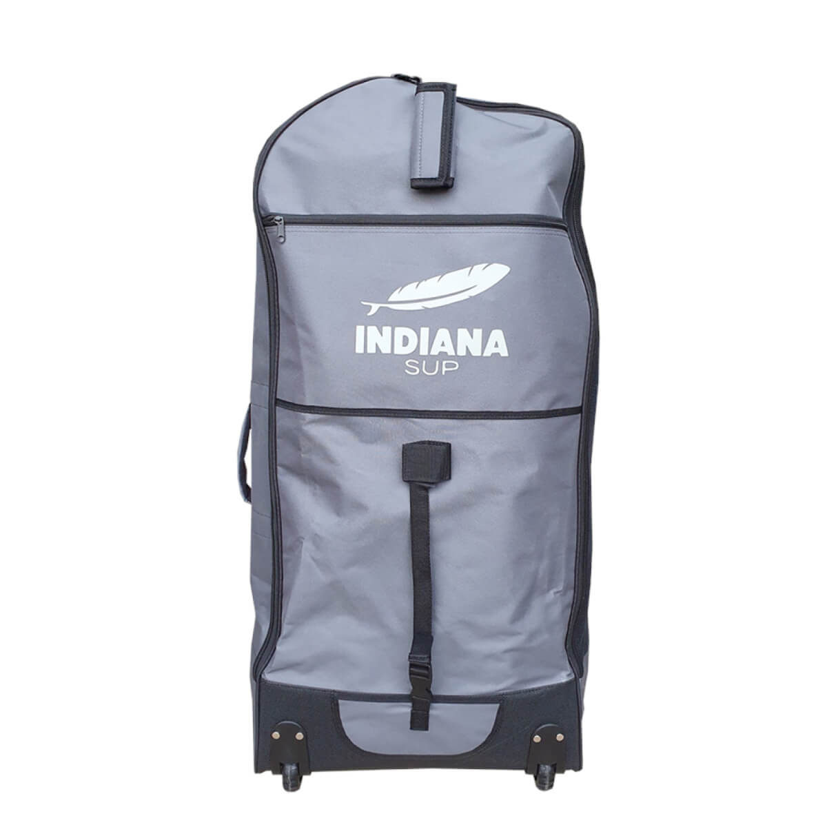 Indiana 12'6 Ocean Touring Inflatable iSUP Board Set 2023 weiß