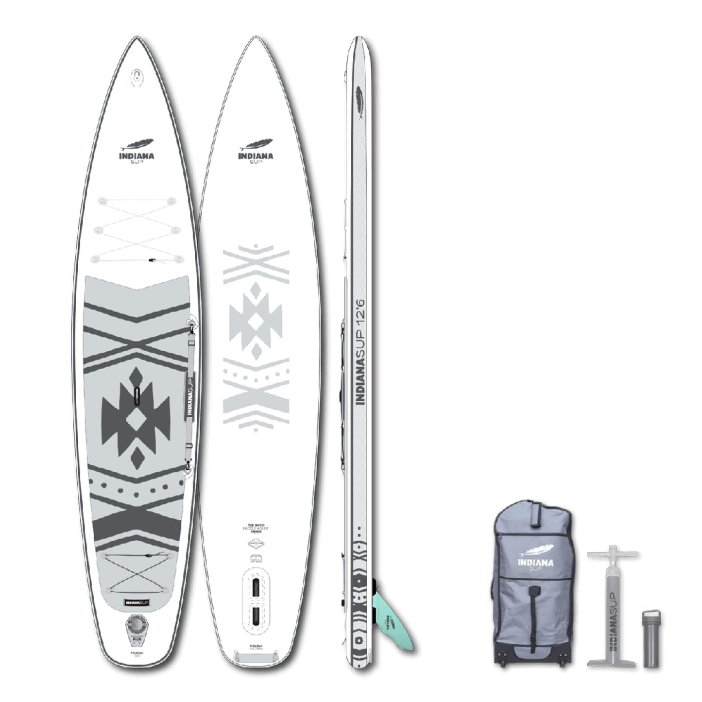Indiana 12'6 Touring Inflatable SUP Board 2025