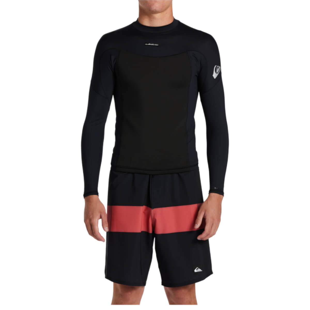 Quiksilver Everyday Sessions 1mm Neoprenshirt Funktionsshirt schwarz