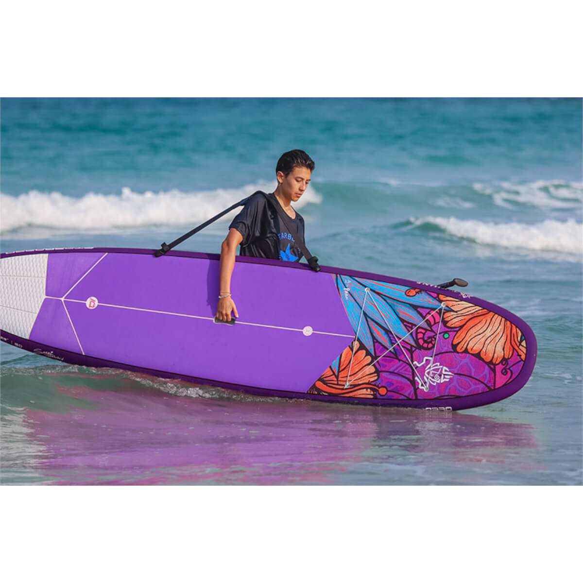 Starboard Neck Strap for Composite with Paddle Holder Strap Tragegurt für Hard Boards