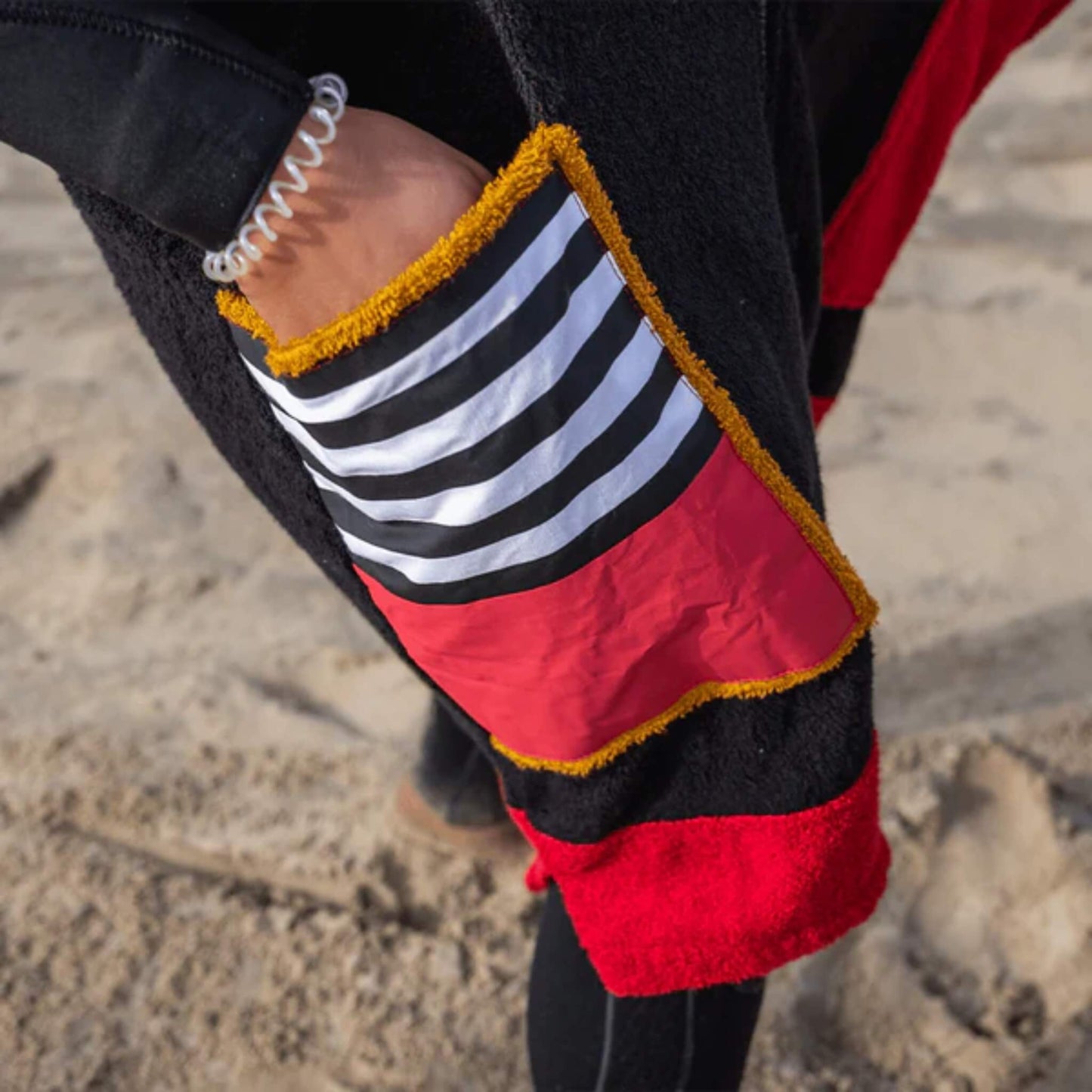 Wave Hawaii Zip Poncho Cotton Dusty CV M
