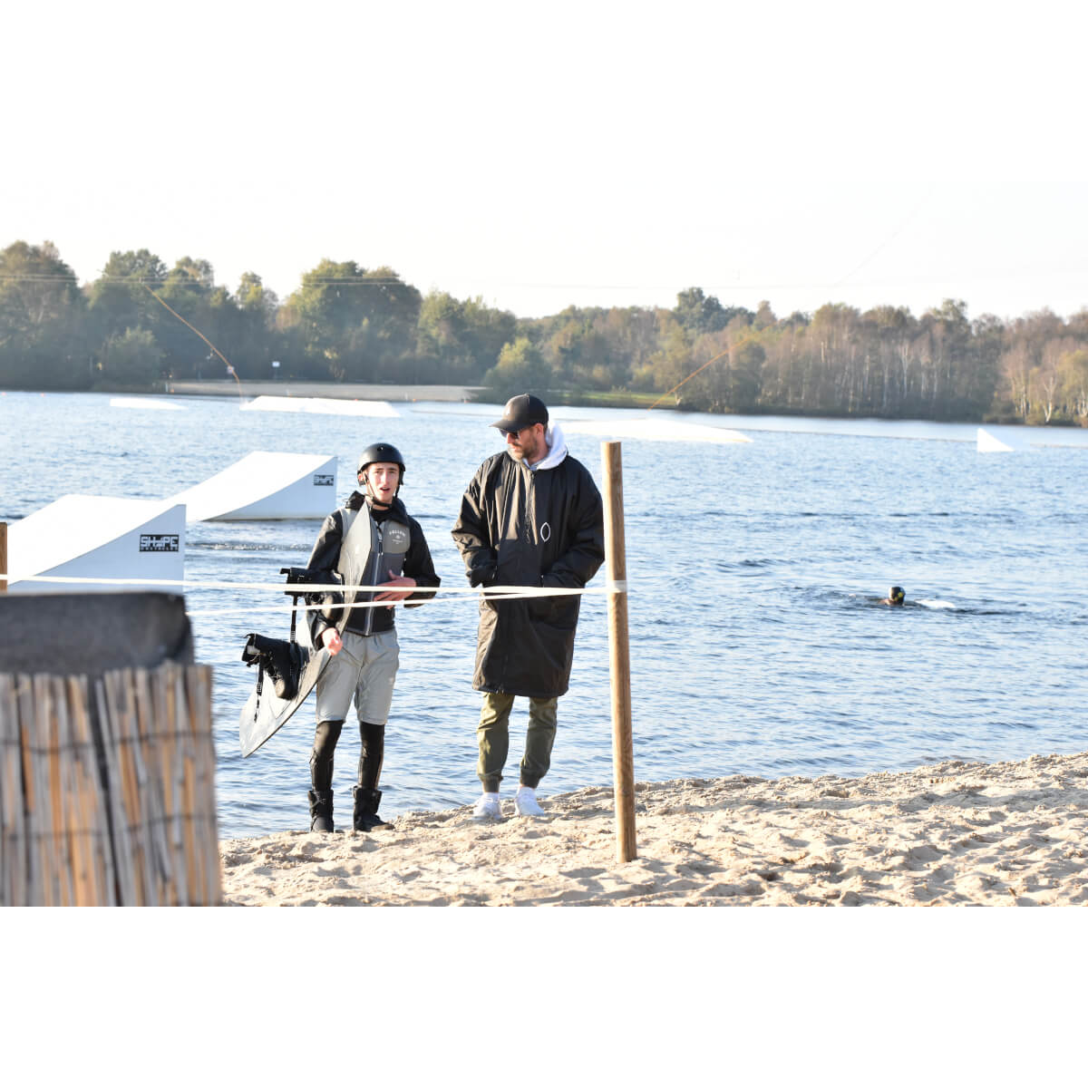 Wave Hawaii Storm Poncho Jety Sherpah oversize L-XXL schwarz