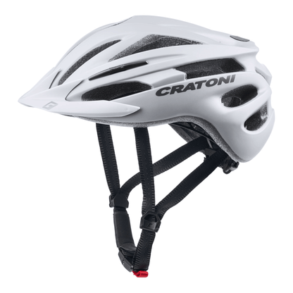 Cratoni Pacer Fahrradhelm - white matt