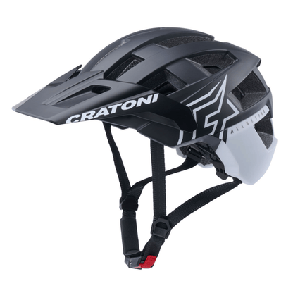 Cratoni AllSet Pro Fahrradhelm - black-white matt