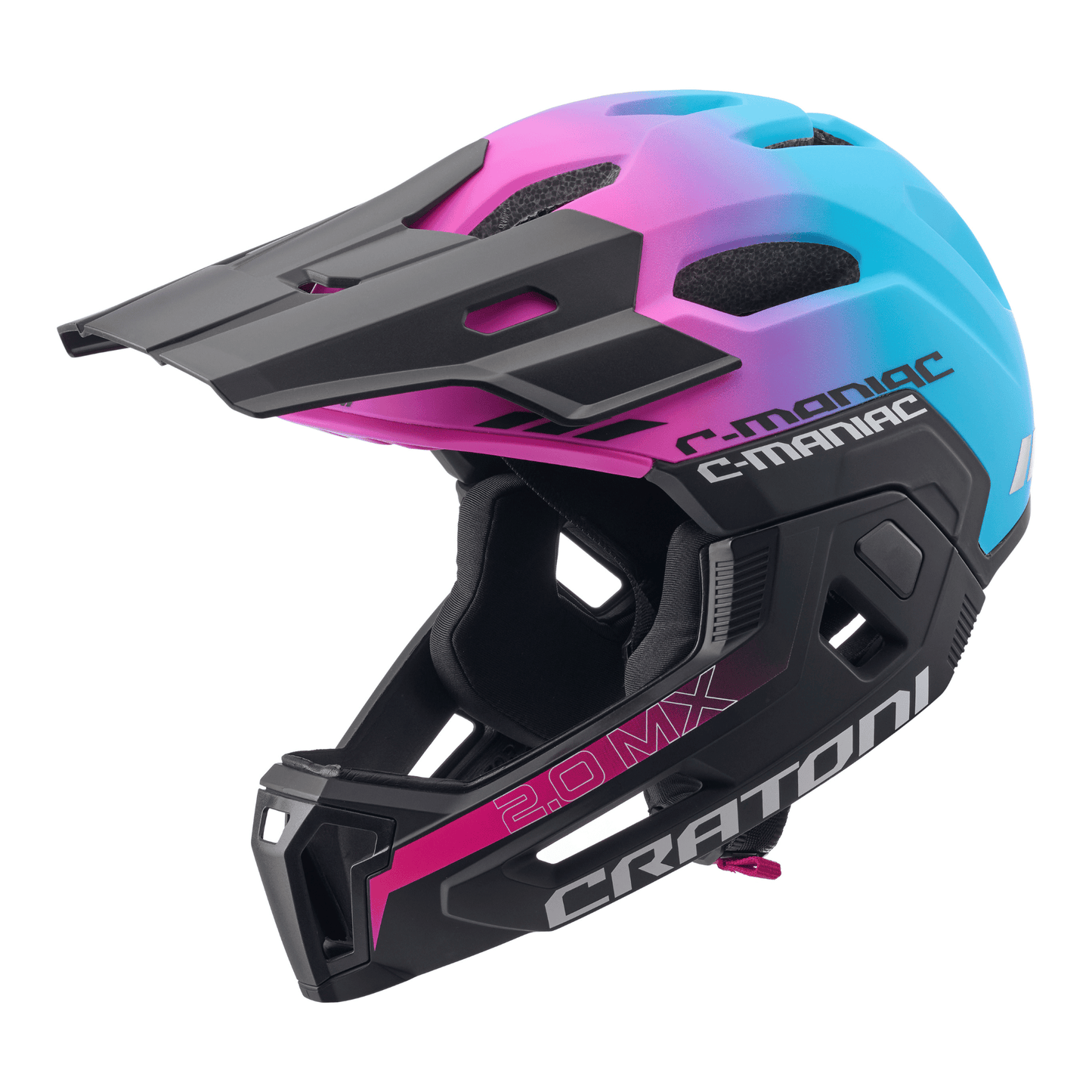 Cratoni C-Maniac 2.0 MX pink-blue matt