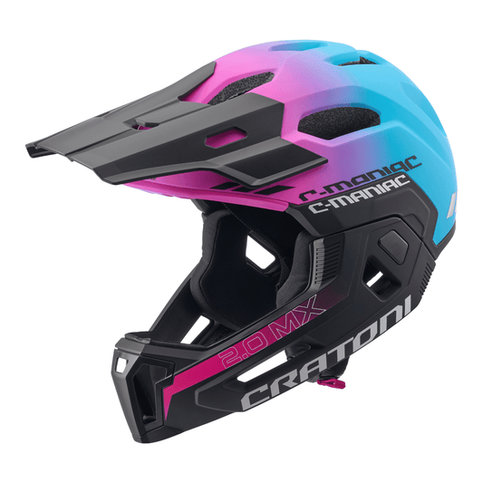 Cratoni C-Maniac 2.0 MX pink-blue matt