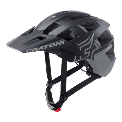 Cratoni AllSet Pro Fahrradhelm - black-grey matt