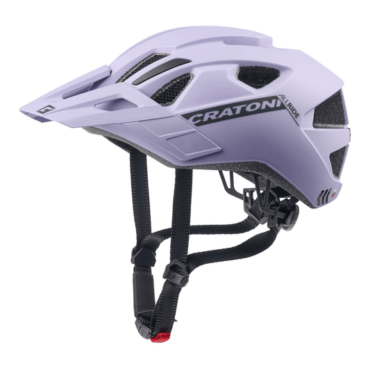 Cratoni AllRide Fahrradhelm - purple matt
