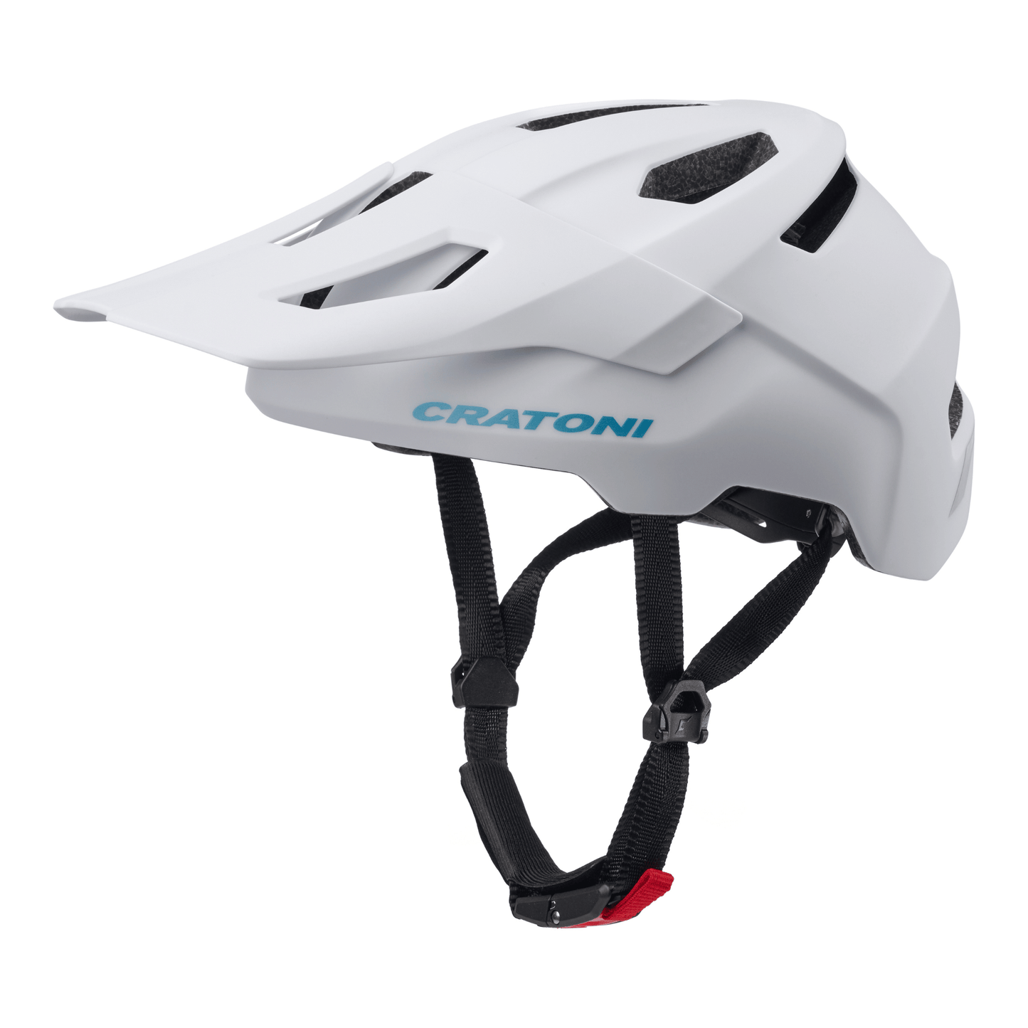 Cratoni WildCat Kinderhelm Fahrradhelm - white matt