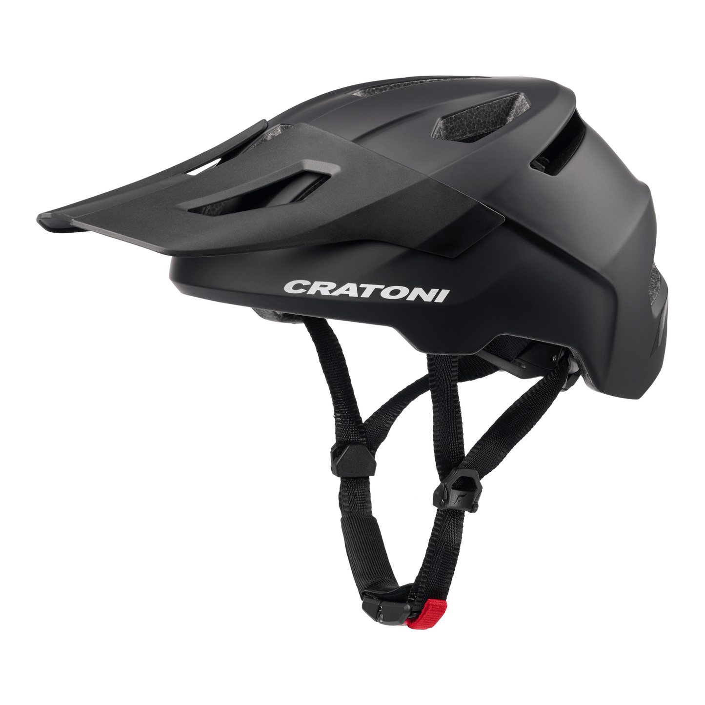 Cratoni WildCat Kinderhelm Fahrradhelm - black matt