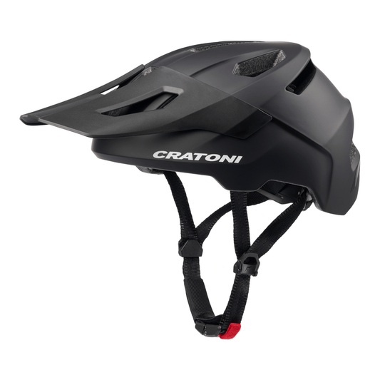 Cratoni WildCat Kinderhelm Fahrradhelm - black matt