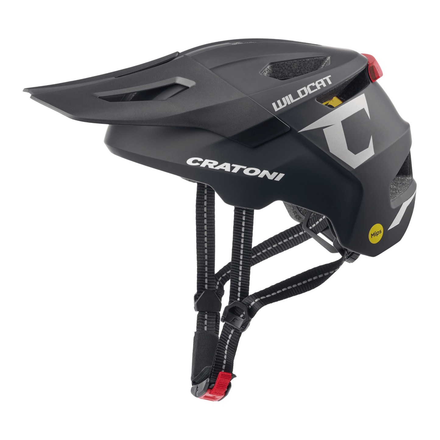 Cratoni WildCat MIPS Kinder Fahrradhelm - black matt