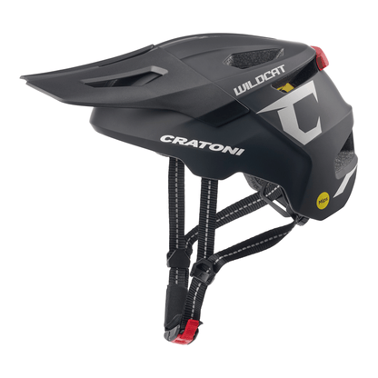 Cratoni WildCat MIPS Kinder Fahrradhelm - black matt