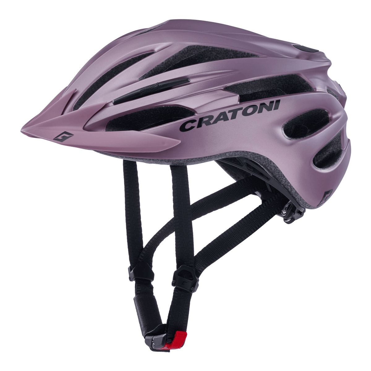 Cratoni Pacer Fahrradhelm - purple metallic matt