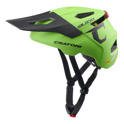 Cratoni WildCat MIPS Kinder Fahrradhelm - lime matt