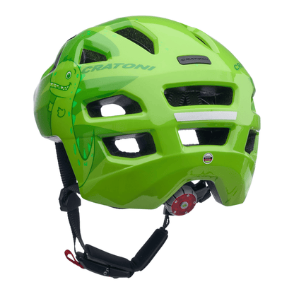Cratoni Kinderhelm Maxster - dino green glossy