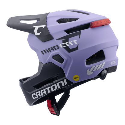 Cratoni MadCat MIPS Fahrradhelm - purple-black matt