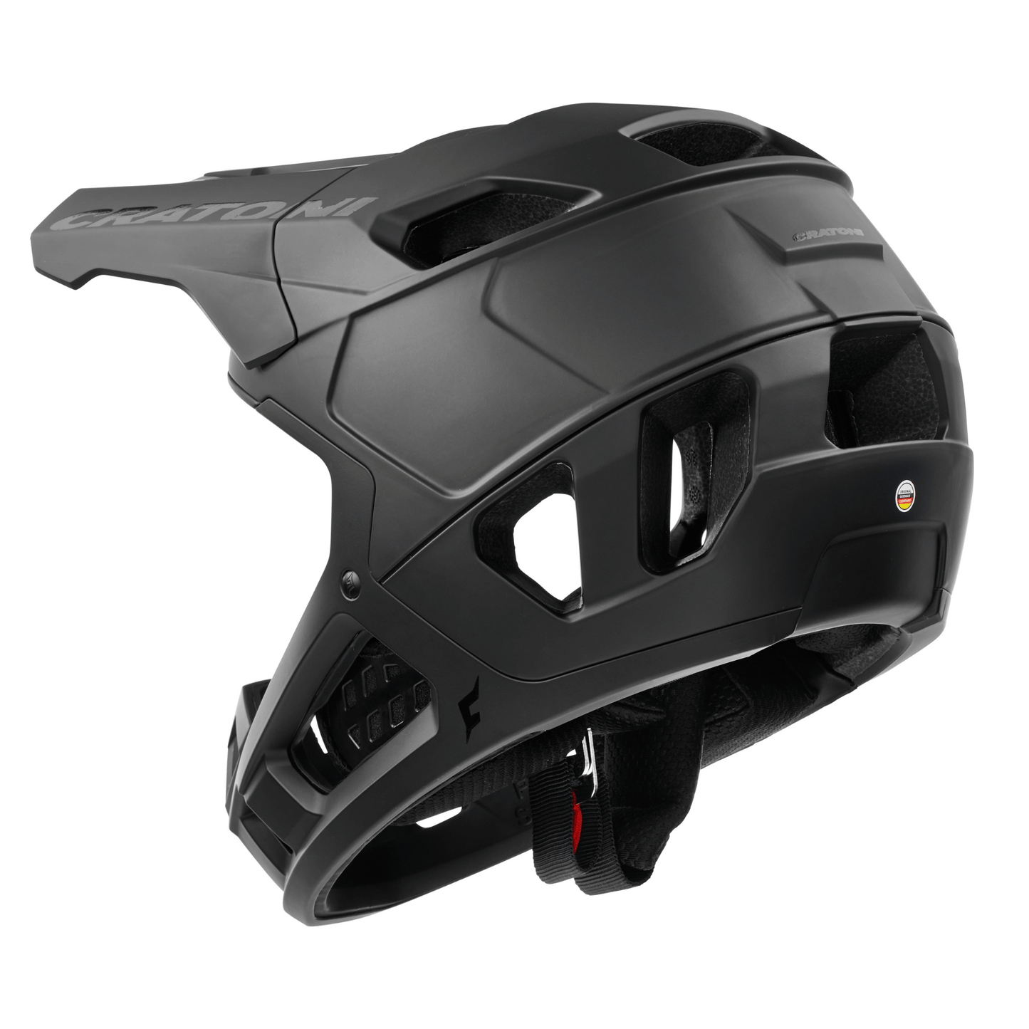 Cratoni Interceptorp Fahrradhelm - MTB Helm - black matt