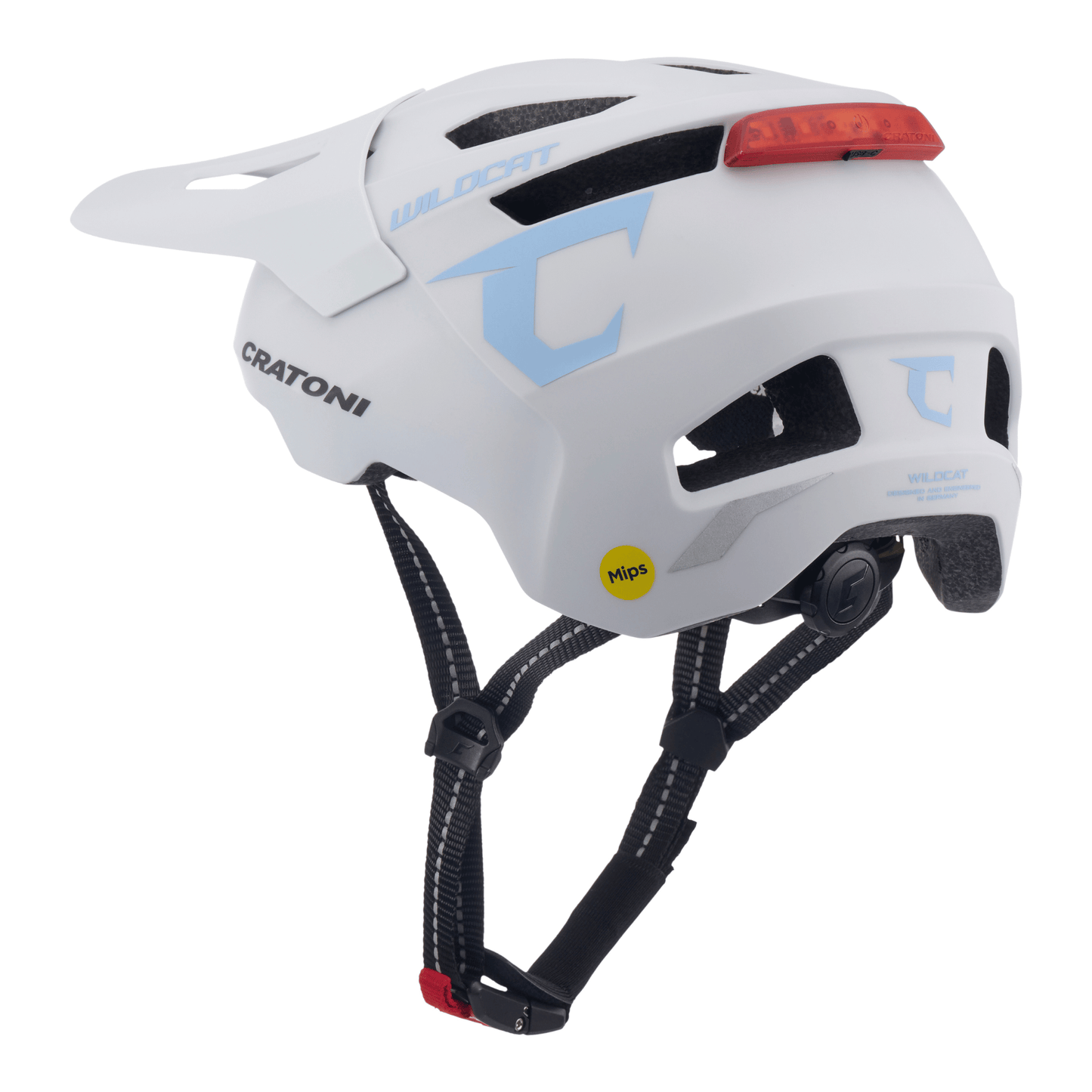 Cratoni WildCat MIPS Kinder Fahrradhelm - coolgrey matt