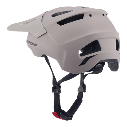 Cratoni WildCat Kinderhelm Fahrradhelm - darksand matt
