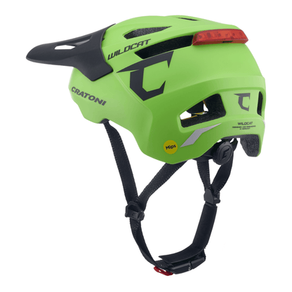Cratoni WildCat MIPS Kinder Fahrradhelm - lime matt