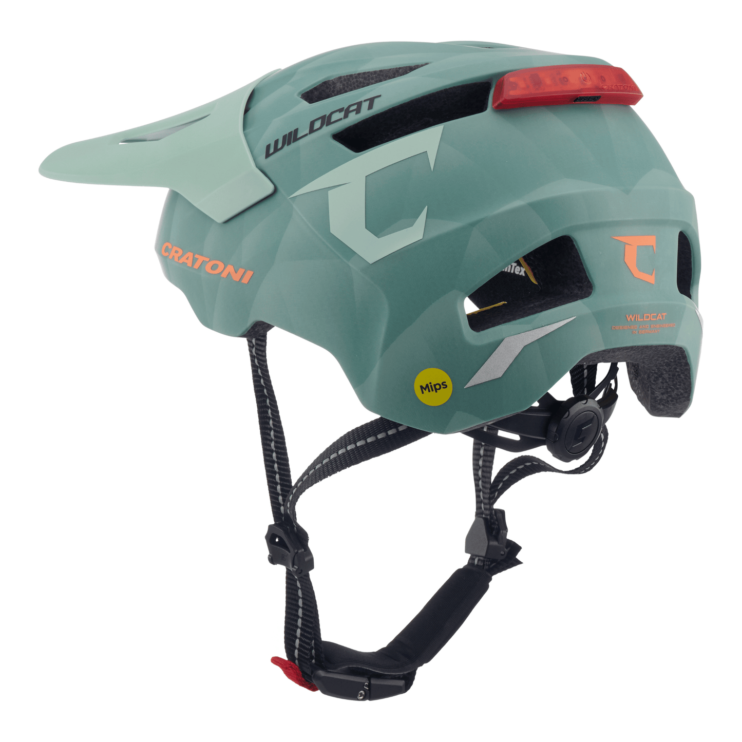 Cratoni WildCat MIPS Kinder Fahrradhelm - sage matt
