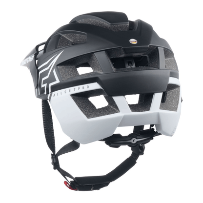 Cratoni AllSet Pro Fahrradhelm - black-white matt