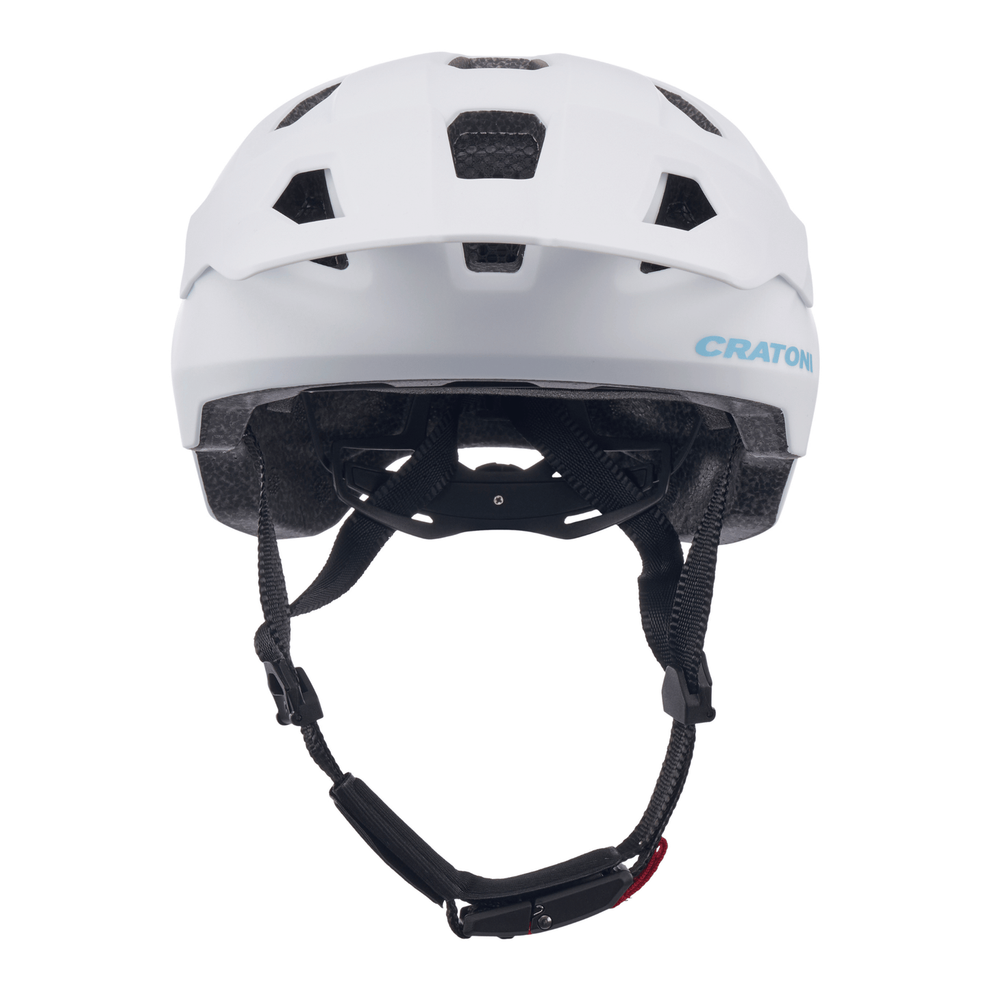 Cratoni WildCat Kinderhelm Fahrradhelm - white matt