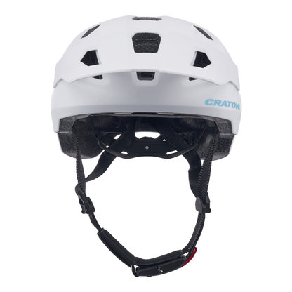 Cratoni WildCat Kinderhelm Fahrradhelm - white matt