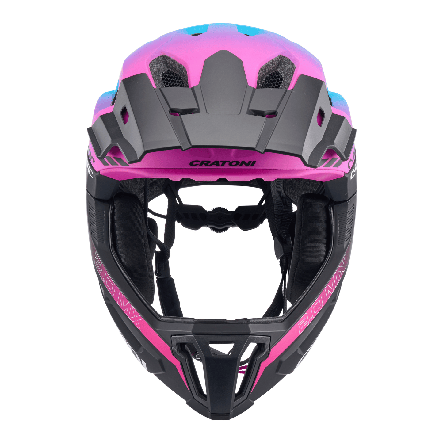 Cratoni C-Maniac 2.0 MX pink-blue matt