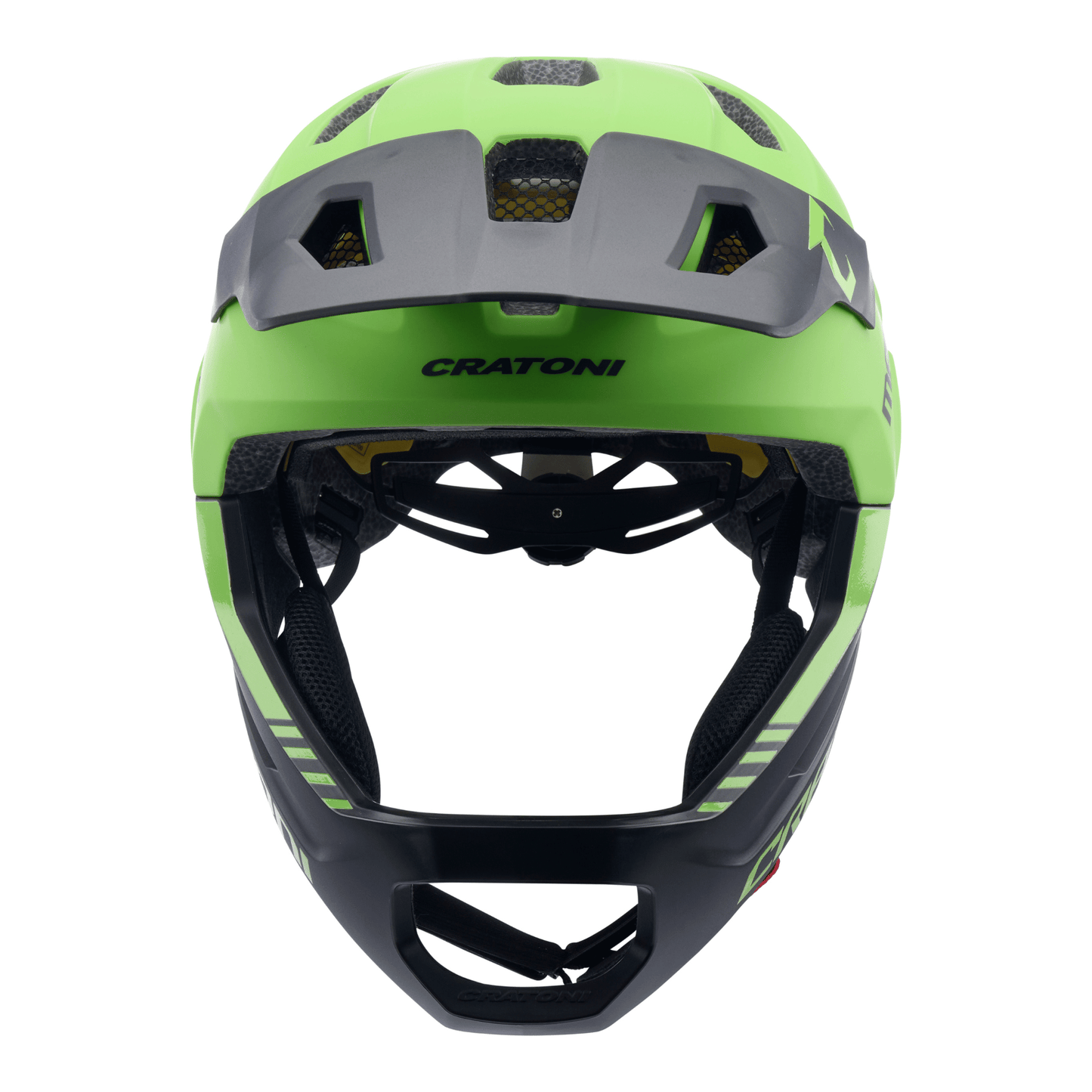 Cratoni MadCat MIPS Fahrradhelm - lime-black matt