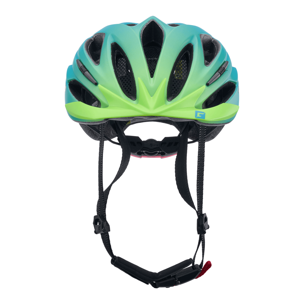 Cratoni Pacer Jr Kinder Fahrradhelm - green-blue matt