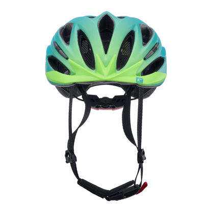 Cratoni Pacer Jr Kinder Fahrradhelm - green-blue matt