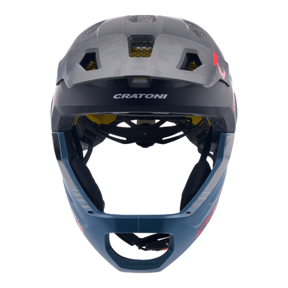 Cratoni MadCat MIPS Fahrradhelm - gunmetal-red matt
