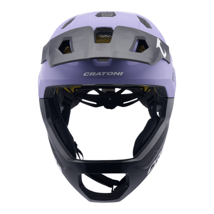 Cratoni MadCat MIPS Fahrradhelm - purple-black matt