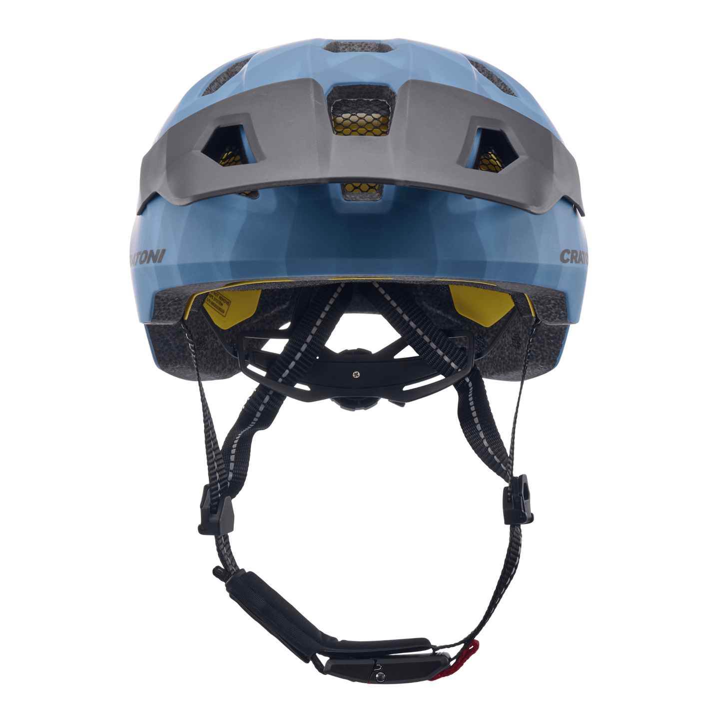 Cratoni WildCat MIPS Kinder Fahrradhelm - steelblue matt