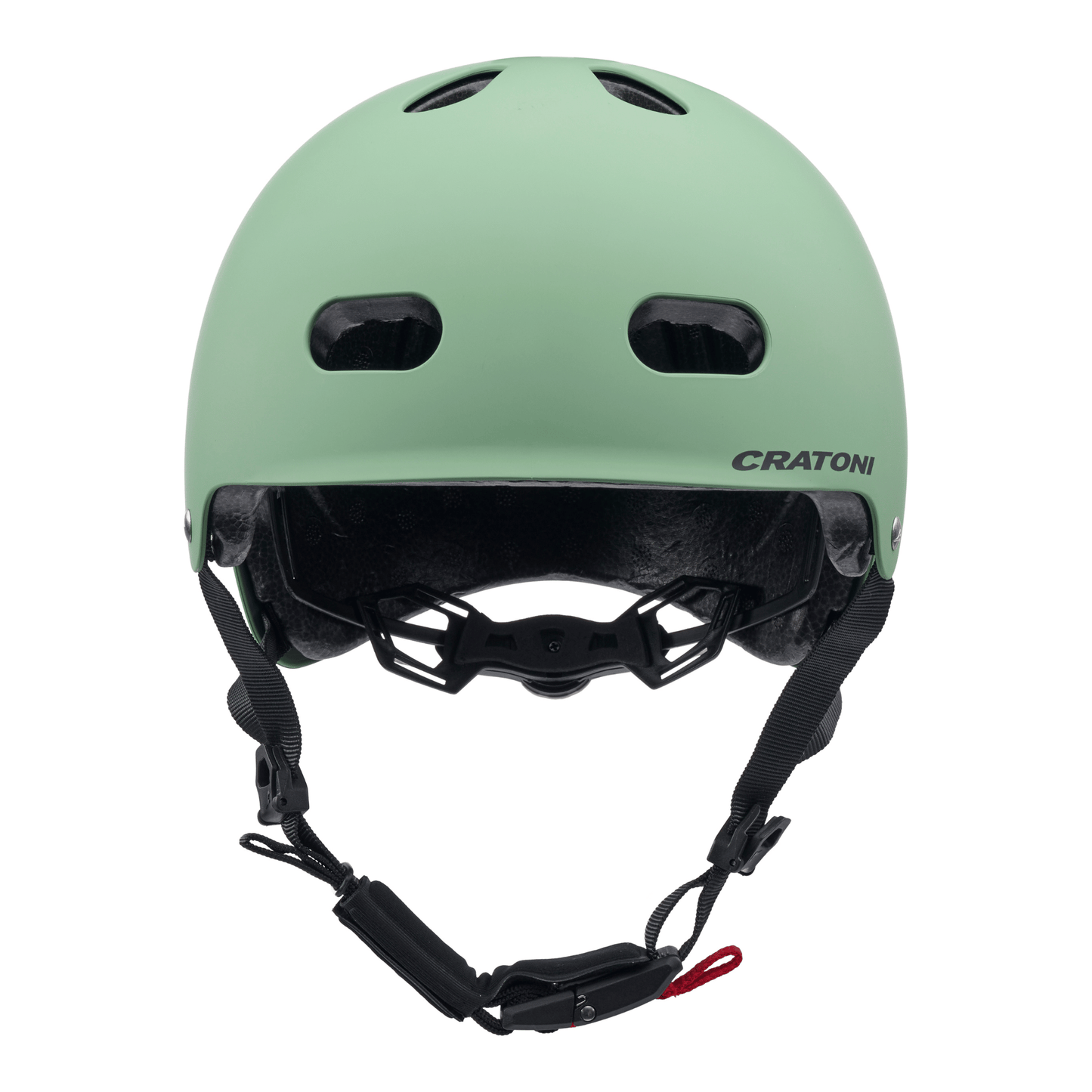 Cratoni C-Mate Jr Kinder Fahrradhelm - sage-black matt