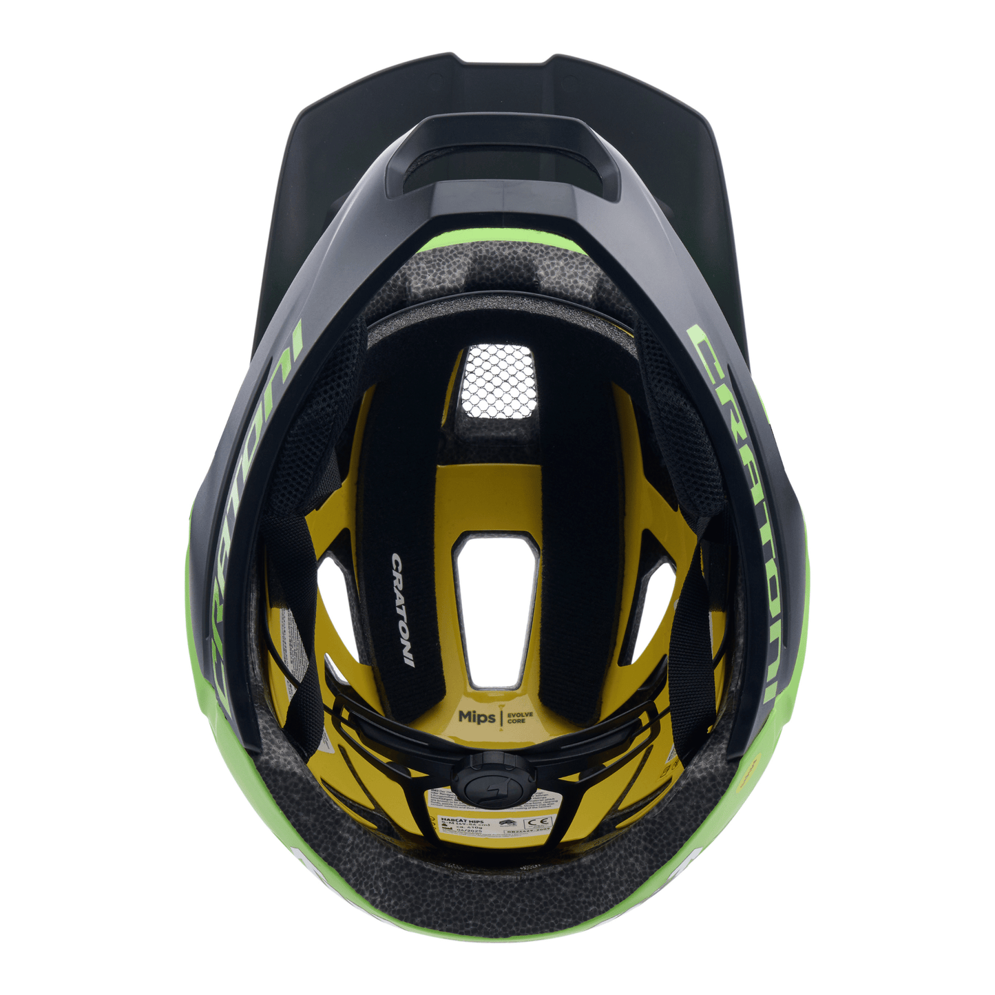 Cratoni MadCat MIPS Fahrradhelm - lime-black matt