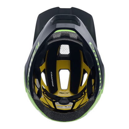 Cratoni MadCat MIPS Fahrradhelm - lime-black matt